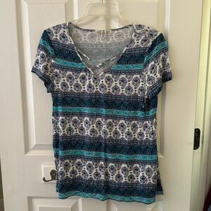 Pink Rose top size large